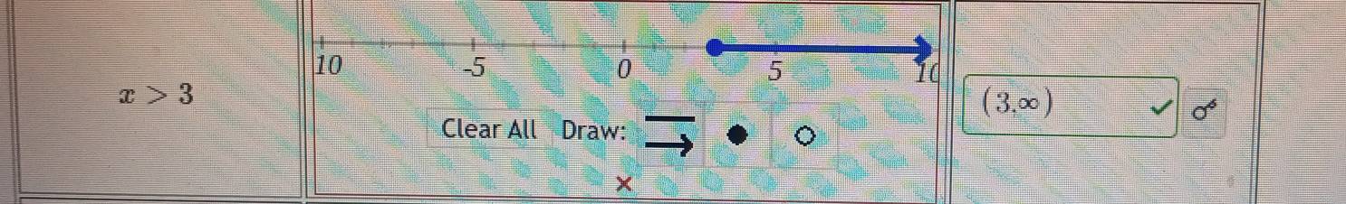 x>3
(3,∈fty )
sigma^6
Clear All Draw: 
×