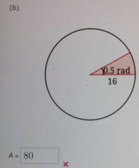 A=80 ×