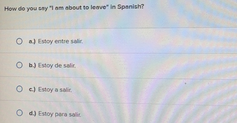 Solved: How do you say 