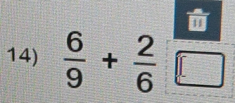 frac 69+ 2/6 =