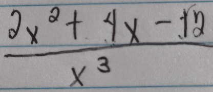  (2x^2+4x-12)/x^3 