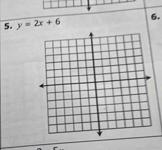 y=2x+6
6.