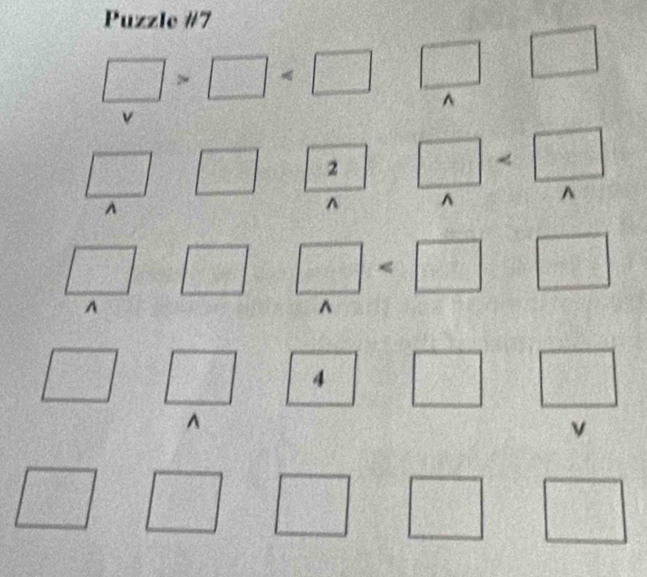 Puzzle #7
□ >□ □° □ □^(v
□ □ 50^circ) x_MN|= □ /□   □
A^(^ 
^ 
frac )^circ  □ □ □^(^ 
□ =□)□ circ  □ □ □^3x 4 □ 
□^(□ □ sqrt ) 
□ □