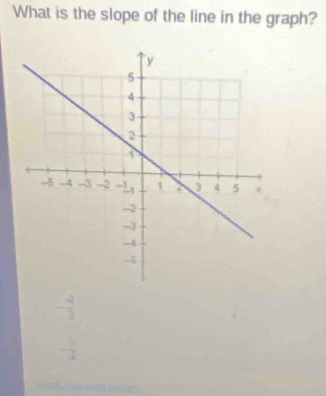 What is the slope of the line in the graph?
- 4/3 
- 3/2 