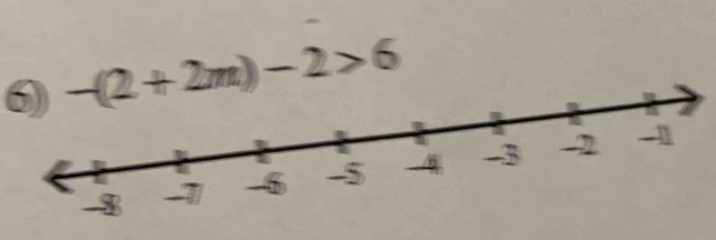 -(2+2m)-2>6