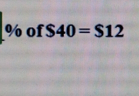 of S40=S12