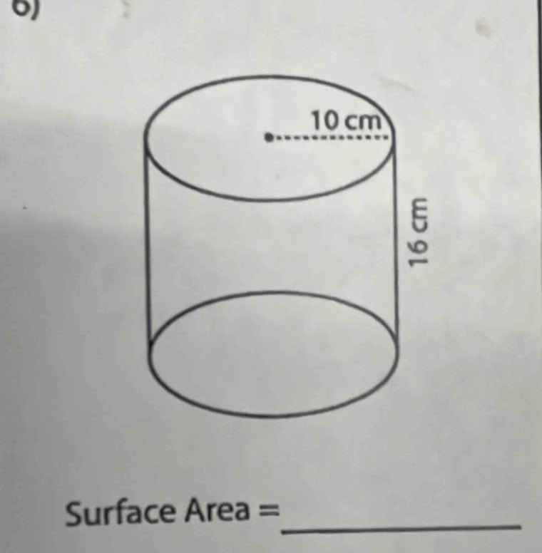 Surface Area =