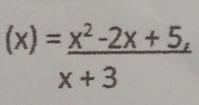 ^(x)=_ =x^2-2x+ x+3endarray 