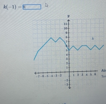 k(-1)=8□
Air 
Ter