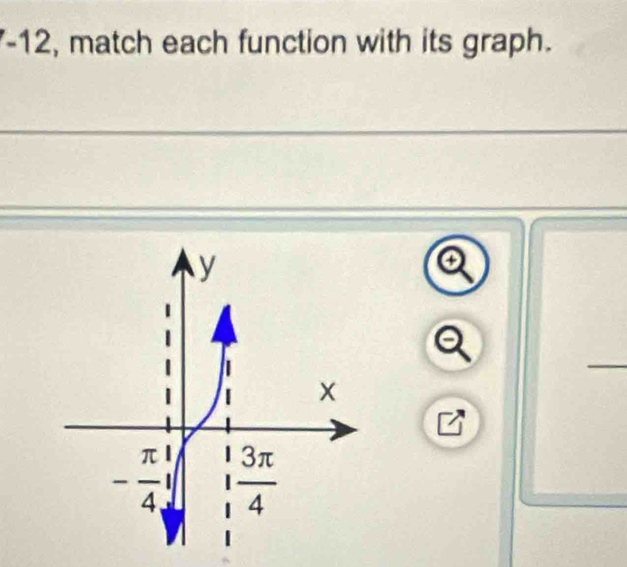 12, match each function with its graph.
o