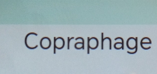 Copraphage