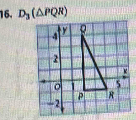 D_3(△ PQR)