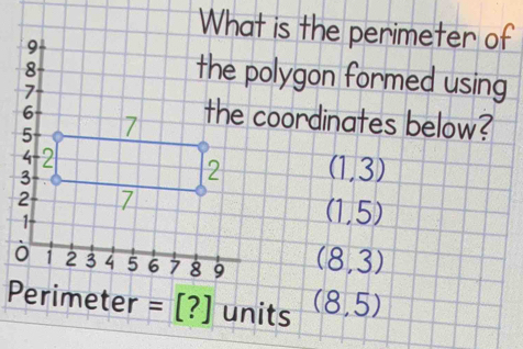 What is the perimeter of
Perimeter