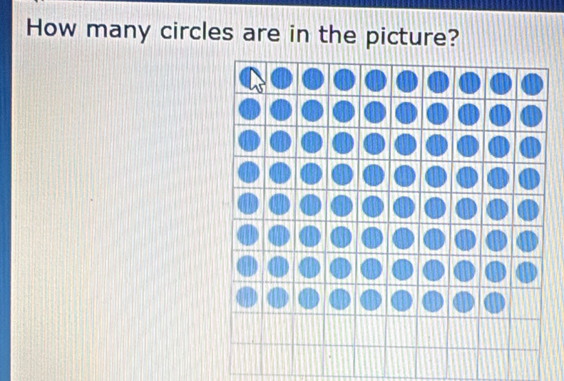 How many circles are in the picture?