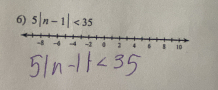 5|n-1|<35</tex>