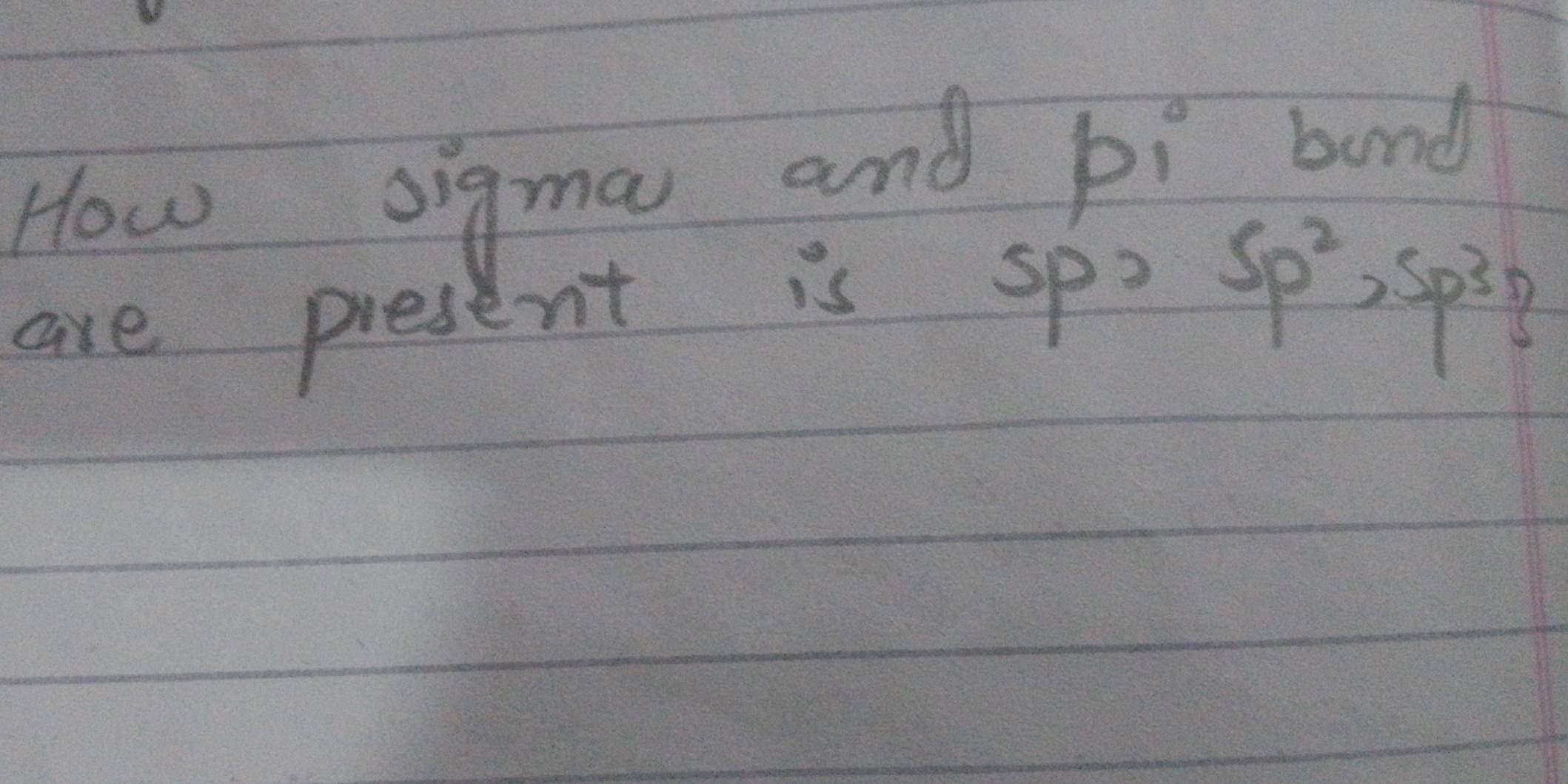 How sigma and pi band 
are present is sp?
5p^225p^3