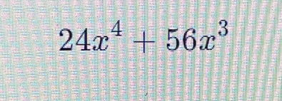 24x^4+56x^3