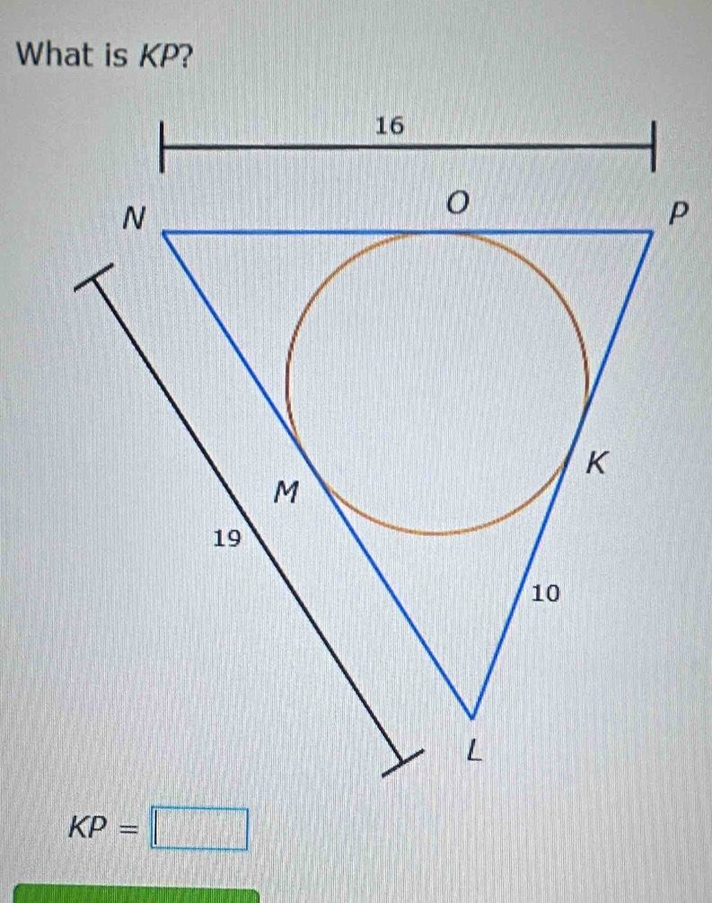 What is KP?
KP=□