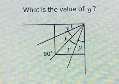 What is the value of y?