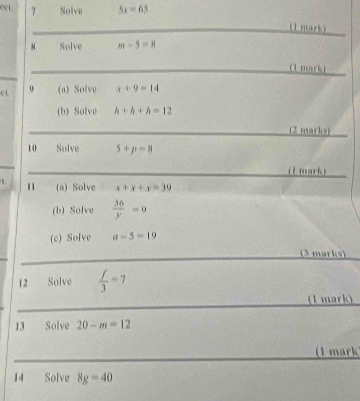 Solve 5x=65
_
ct 
s)
1
rk)
1
ark)
1