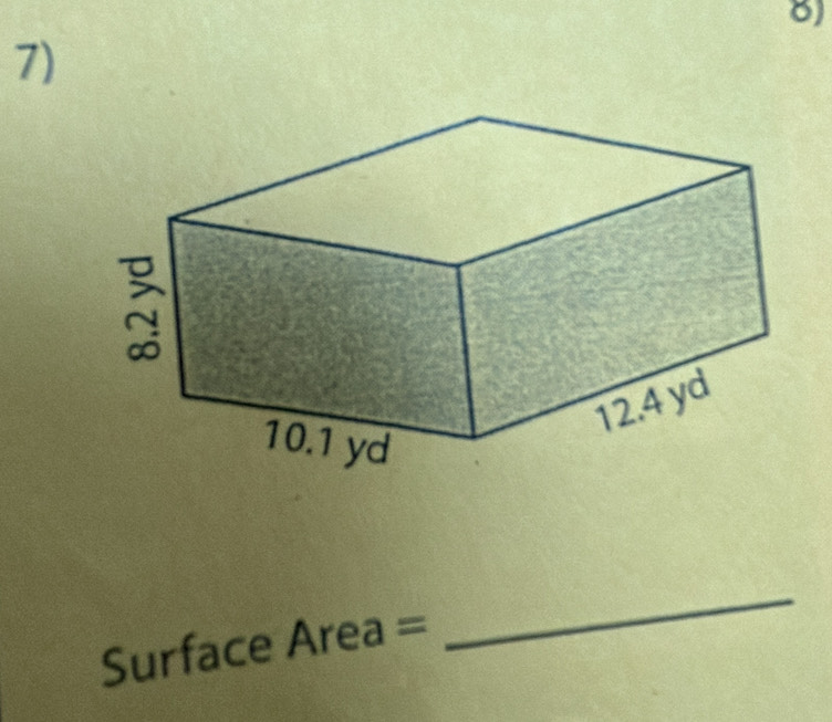 Surface Area=
_