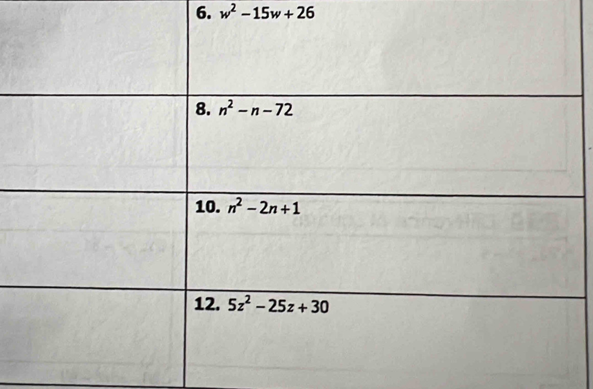 w^2-15w+26