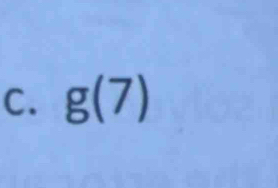 g(7)