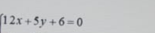 12x+5y+6=0