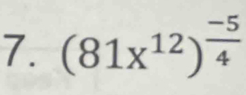 (81x^(12))^ (-5)/4 