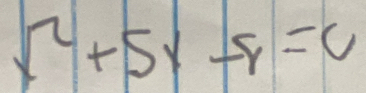 x^2+5y-8=0