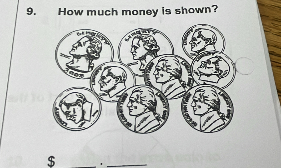 How much money is shown?
$
_ 
_._