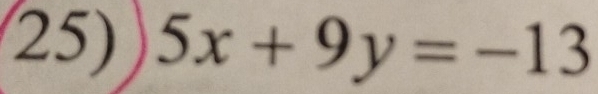 5x+9y=-13