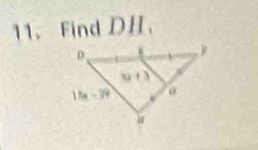 Find DI，