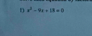 x^2-9x+18=0