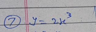 2 y=2x^3