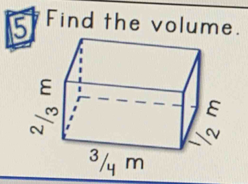 Find the volume.