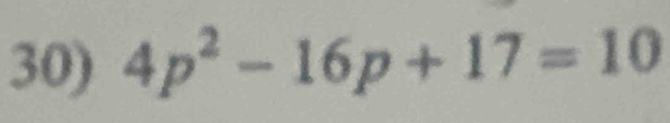 4p^2-16p+17=10