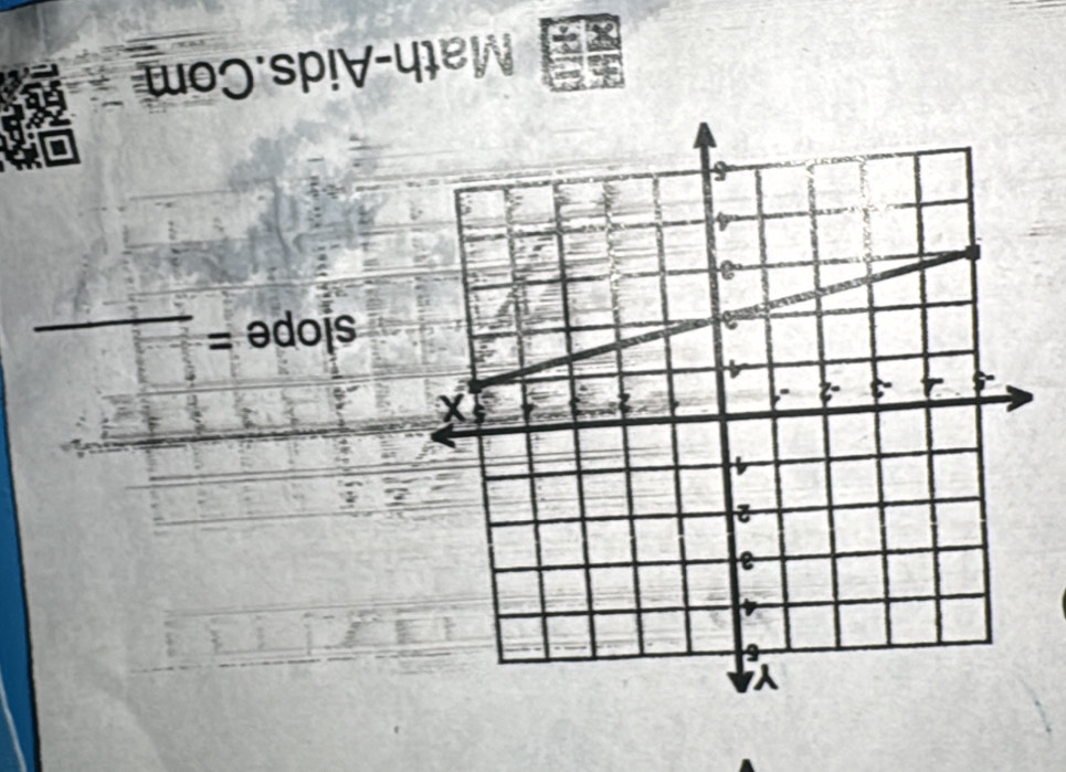 slope =_ 
Math-Aids.Com