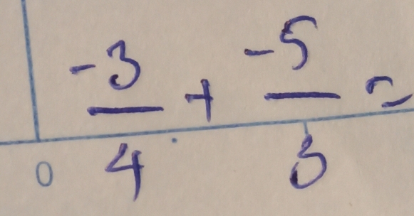  (-3)/4 + (-5)/6 =