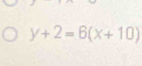 y+2=6(x+10)