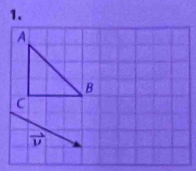 A
B
vector v