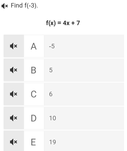 Find f(-3).