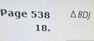 Page 538 △ BDJ
18.