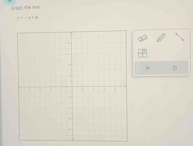 Graph the line.
y=-x+6
×