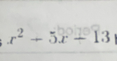 x^2+5x-13