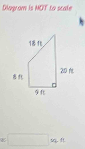 Diagram is NOT to scale
sq í