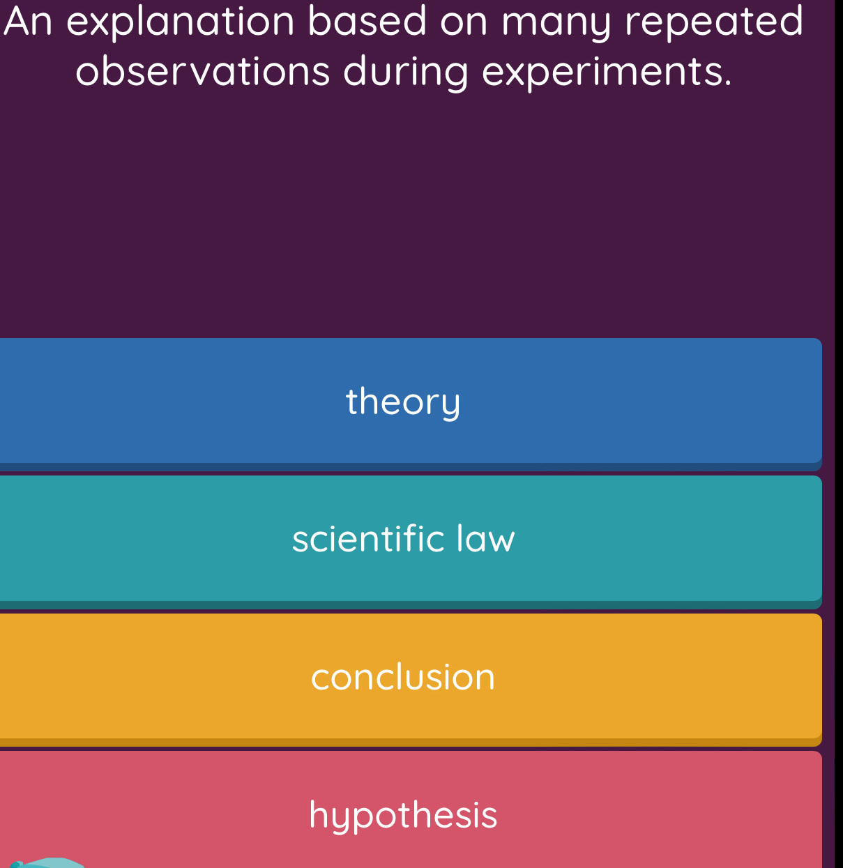 Solved: An explanation based on many repeated observations during ...