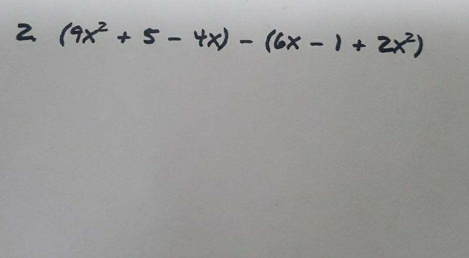 2(9x^2+5-4x)-(6x-1+2x^2)