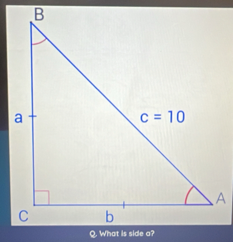 What is side a?