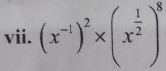 (x^(-1))^2* (x^(frac 1)2)^8